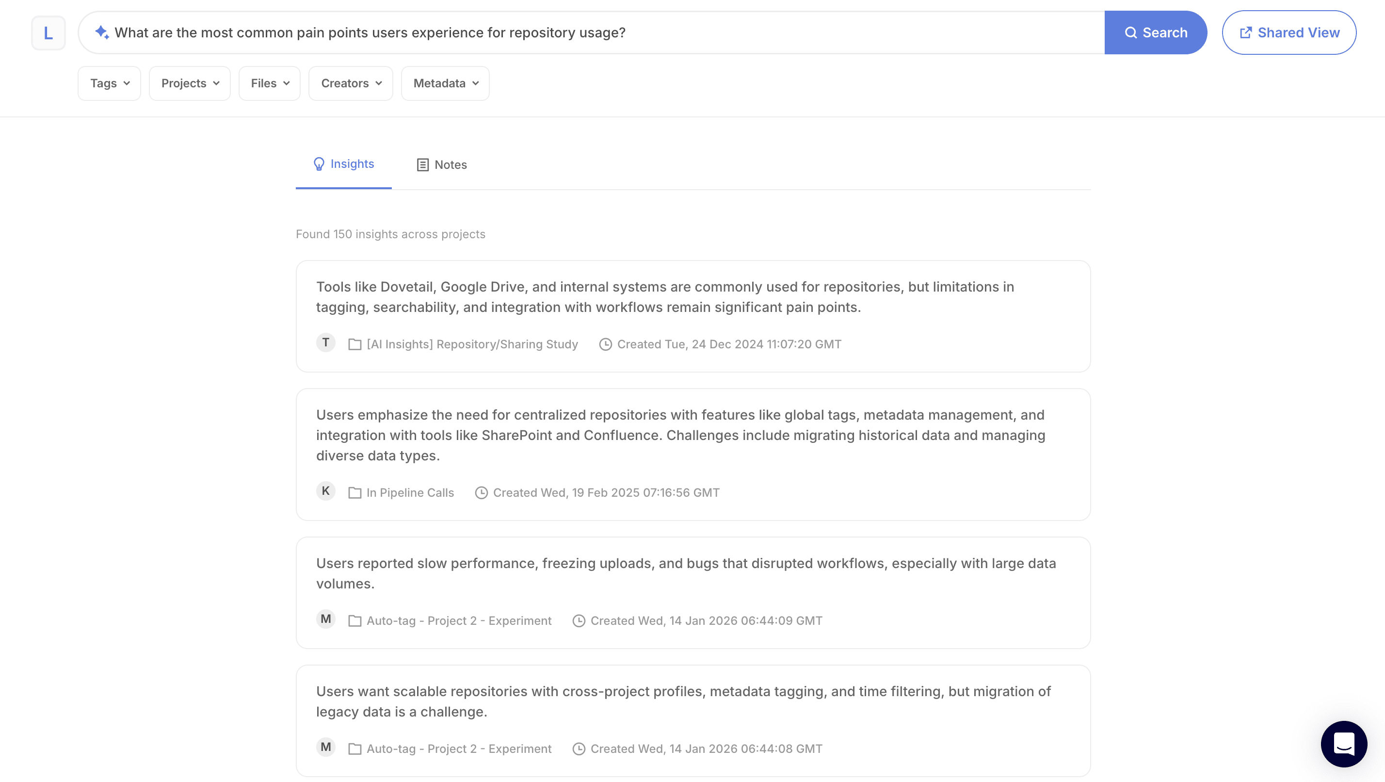 Looppanel search results in English
